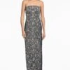 Lucille Gown - Black -Sachin and Babi US R251D01 001
