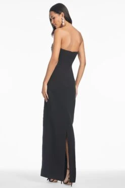 Lucille Gown - Black -Sachin and Babi US R251D01 001 3 2dfc78a5 b8db 4dbf 8155 98a73efdfbd4