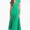 Marian Dress - Kelly Green -Sachin and Babi US R251D02 310