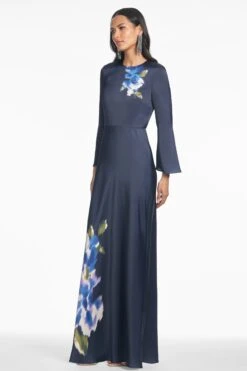 Alex Gown - Midnight Corsage -Sachin and Babi US R251G20 414 3