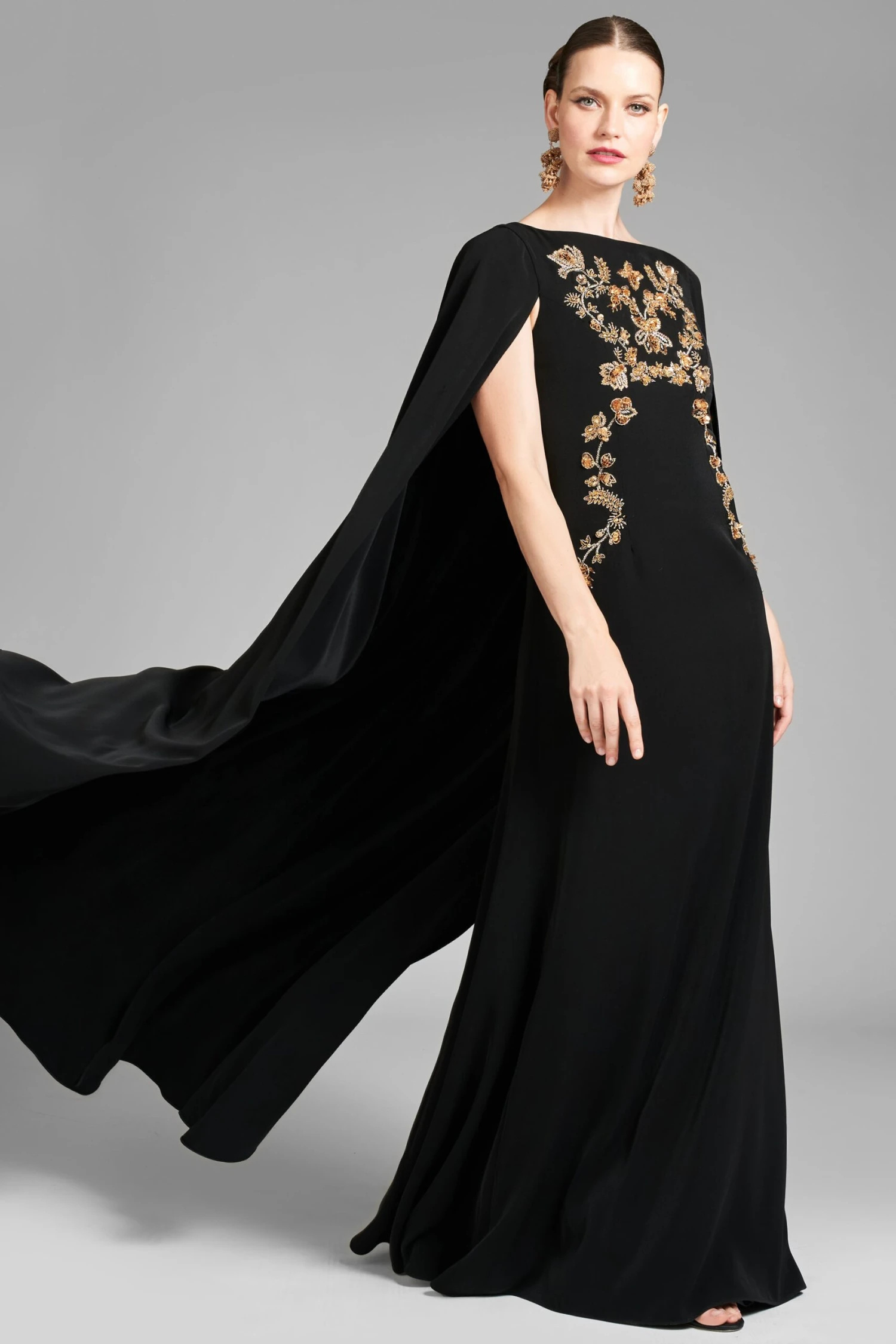 Vittoria Gown - Black 5 Vittoria Gown - Black - Image 3