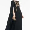 Vittoria Gown - Black -Sachin and Babi US R251G39 001 2
