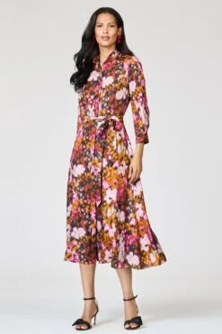 ELIZABETH DRESS - KALEIDOSCOPE -Sachin and Babi US R261D02 873