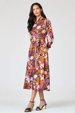 ELIZABETH DRESS - KALEIDOSCOPE -Sachin and Babi US R261D02 873 6