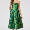 SHAY DRESS - EMPRESS GREEN ROSES -Sachin and Babi US R261D05 353 2