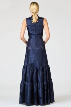 CELLA GOWN - DEEP OCEAN -Sachin and Babi US R261G04 411 5