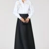 MARY SKIRT - BLACK -Sachin and Babi US R261S01 001 2