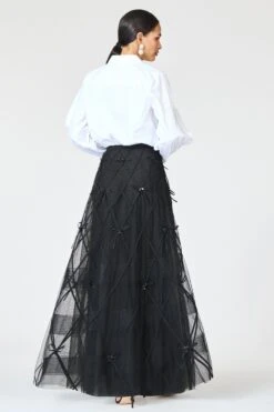 ROBIN SKIRT - BLACK -Sachin and Babi US R261S01 001 3 1