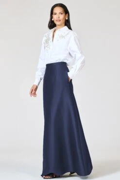 MARY SKIRT - NIGHT SKY -Sachin and Babi US R261S01 001 BLUE