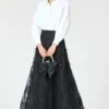 ROBIN SKIRT - BLACK -Sachin and Babi US R261S02 001