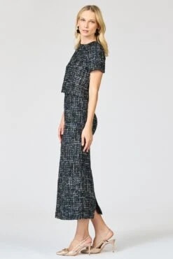 ADORA SKIRT - OBSIDIAN FROST -Sachin and Babi US R261S03 001 8