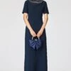 EMBELLISHED FRANCA GOWN - MIDNIGHT -Sachin and Babi US R262G28 410