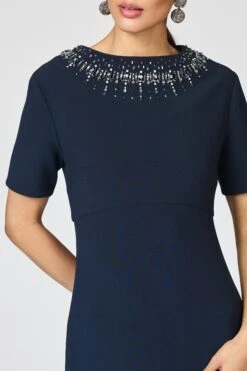 EMBELLISHED FRANCA GOWN - MIDNIGHT -Sachin and Babi US R262G28 410 4