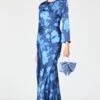 EMBELLISHED ALEX GOWN - GALAXY ROSES -Sachin and Babi US R262G30 417 2