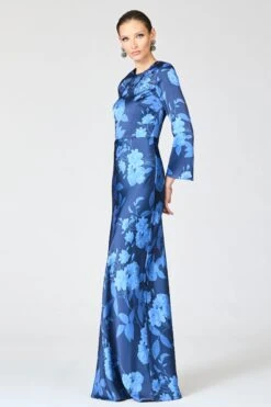EMBELLISHED ALEX GOWN - GALAXY ROSES -Sachin and Babi US R262G30 417 3