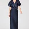 MARLENE GOWN - MIDNIGHT -Sachin and Babi US R262G39 410 2