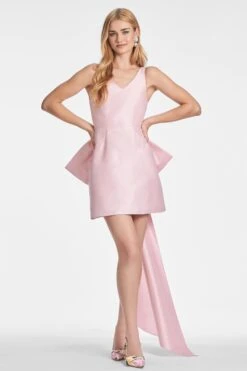 Rosie Dress - Light Pink -Sachin and Babi US ROSIEDRESS LIGHTPINK FRONT3