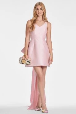 Rosie Dress - Light Pink -Sachin and Babi US ROSIEDRESS LIGHTPINK FRONT6