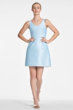 Rosie Dress - Sky Blue -Sachin and Babi US ROSIEDRESS SKYBLUE FRONT3 40e60e38 3ffb 4dff ad4e ea2f91d17a65