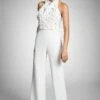 Rowen Pant - Ivory -Sachin and Babi US RowenPant MartaTop Ivory Front7