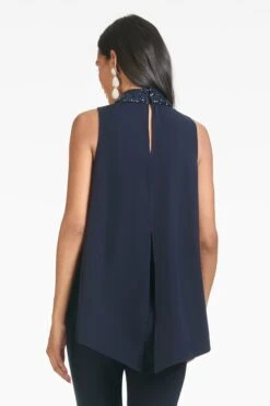 Keaton Top - Midnight -Sachin and Babi US S21T04 401 KEATONTOP MIDNIGHT BACK 1 CROP