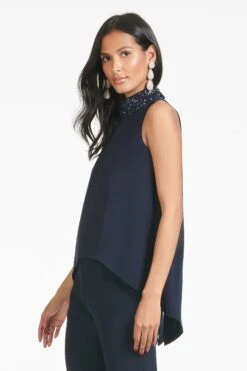 Keaton Top - Midnight -Sachin and Babi US S21T04 401 KEATONTOP MIDNIGHT SIDE 1 CROP