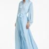 Beatrix Gown - Chambray Blue -Sachin and Babi US S221G13F 455 BEATRIXGOWN CHAMBRAYBLUE FRONT 1d7504d0 f484 409d a7d7 2a0d0f7b28ff