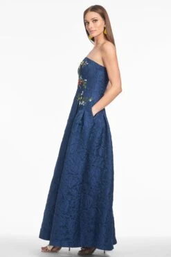 Belle Gown - Midnight -Sachin and Babi US S242G04 410 3