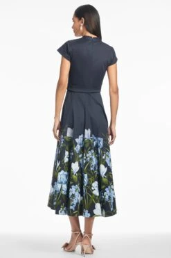 GANIKA DRESS - NIGHT SKY PRIMA GARDEN -Sachin and Babi US S251D09 412 4