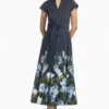 GANIKA DRESS - NIGHT SKY PRIMA GARDEN -Sachin and Babi US S251D09 412 5