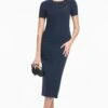 EMBELLISHED TAMARA DRESS - MIDNIGHT -Sachin and Babi US S251D41 401