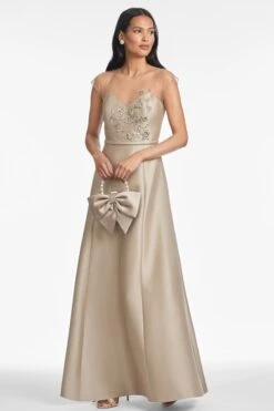 BETSY GOWN - PEWTER -Sachin and Babi US S251G17 250