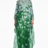 GILDA GOWN - KELLY GREEN DEGRADE FLORALS 2 GILDA GOWN - KELLY GREEN DEGRADE FLORALS -Sachin and Babi US S251G49F 358