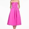 EVIE DRESS - CERISE