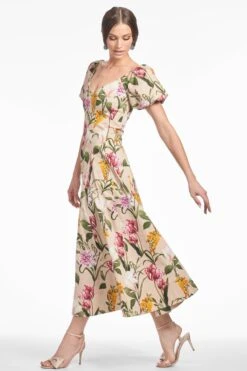 MAGNOLIA DRESS - FRENCH BRISTRE BLOSSOMS