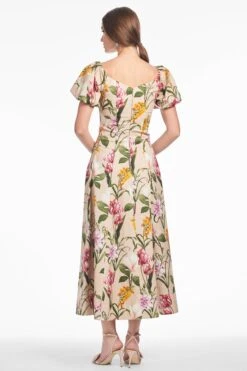 MAGNOLIA DRESS - FRENCH BRISTRE BLOSSOMS -Sachin and Babi US S253D03 266 6