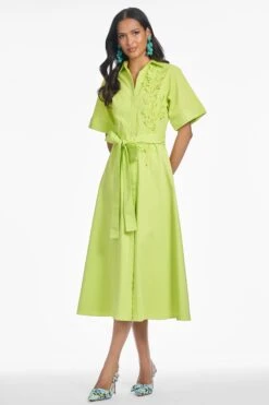 WILLOW DRESS - PERIDOT 11 WILLOW DRESS - PERIDOT -Sachin and Babi US S253D29 321 3
