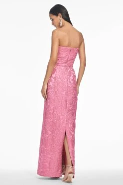SOPHIA GOWN - ROSE PINK -Sachin and Babi US S253G39 693 4
