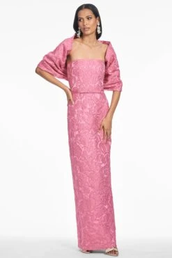 SOPHIA GOWN - ROSE PINK -Sachin and Babi US S253G39 693 5 eb186685 f438 41d4 99ae 35147050079c