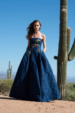 Belle Gown - Midnight -Sachin and Babi US SACHINBABIRAW1303