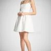 Serena Dress - Ivory -Sachin and Babi US SERENADRESS IVORY FRONT