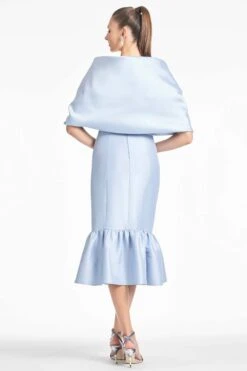 The Hug Shawl - Glacial Blue -Sachin and Babi US SHAWL GLACIALBLUE BACK