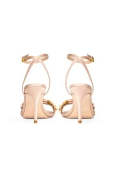 Chelsea Embellished Obi-Bow Open Toe - Champagne -Sachin and Babi US SHOE CHELSEA CHAMPAGNE BACK 2ca67f30 4b50 40ba 9dc3 81b2bceeb6a9
