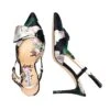 Lenox Obi-Bow Slingback - Black Dense Rose Floral -Sachin and Babi US SHOE LENOX BLACKDENISEROSEFLORAL TOP