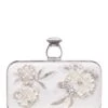 Embellished On The Rocks Clutch - Off White