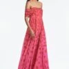 KENNEDY GOWN - ROSE VERMILION