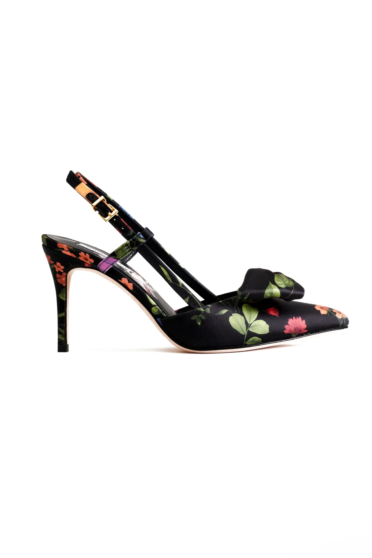Lenox Obi-Bow Slingback - Noir Wildflower 5 Lenox Obi-Bow Slingback - Noir Wildflower - Image 3