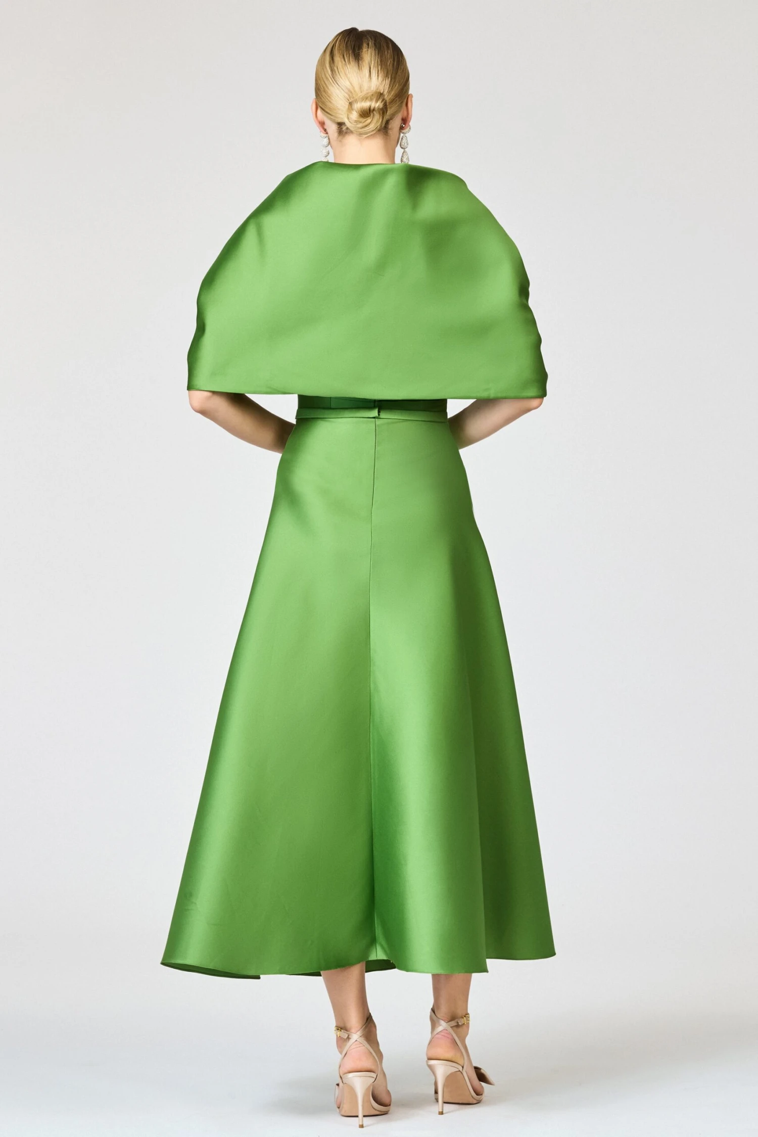 DARIAN DRESS - GREEN GARNET 9 DARIAN DRESS - GREEN GARNET - Image 7