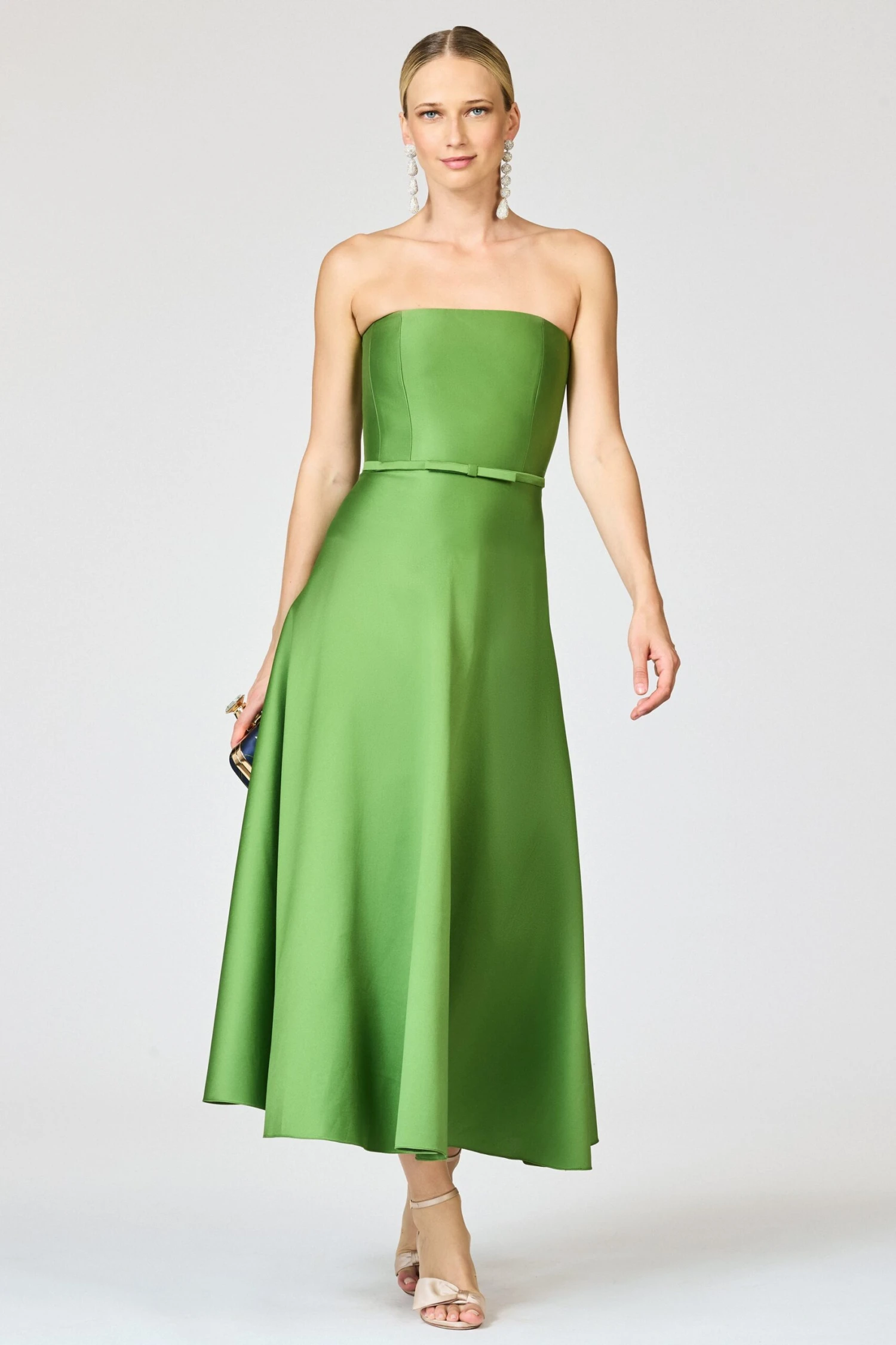 DARIAN DRESS - GREEN GARNET 8 DARIAN DRESS - GREEN GARNET - Image 6