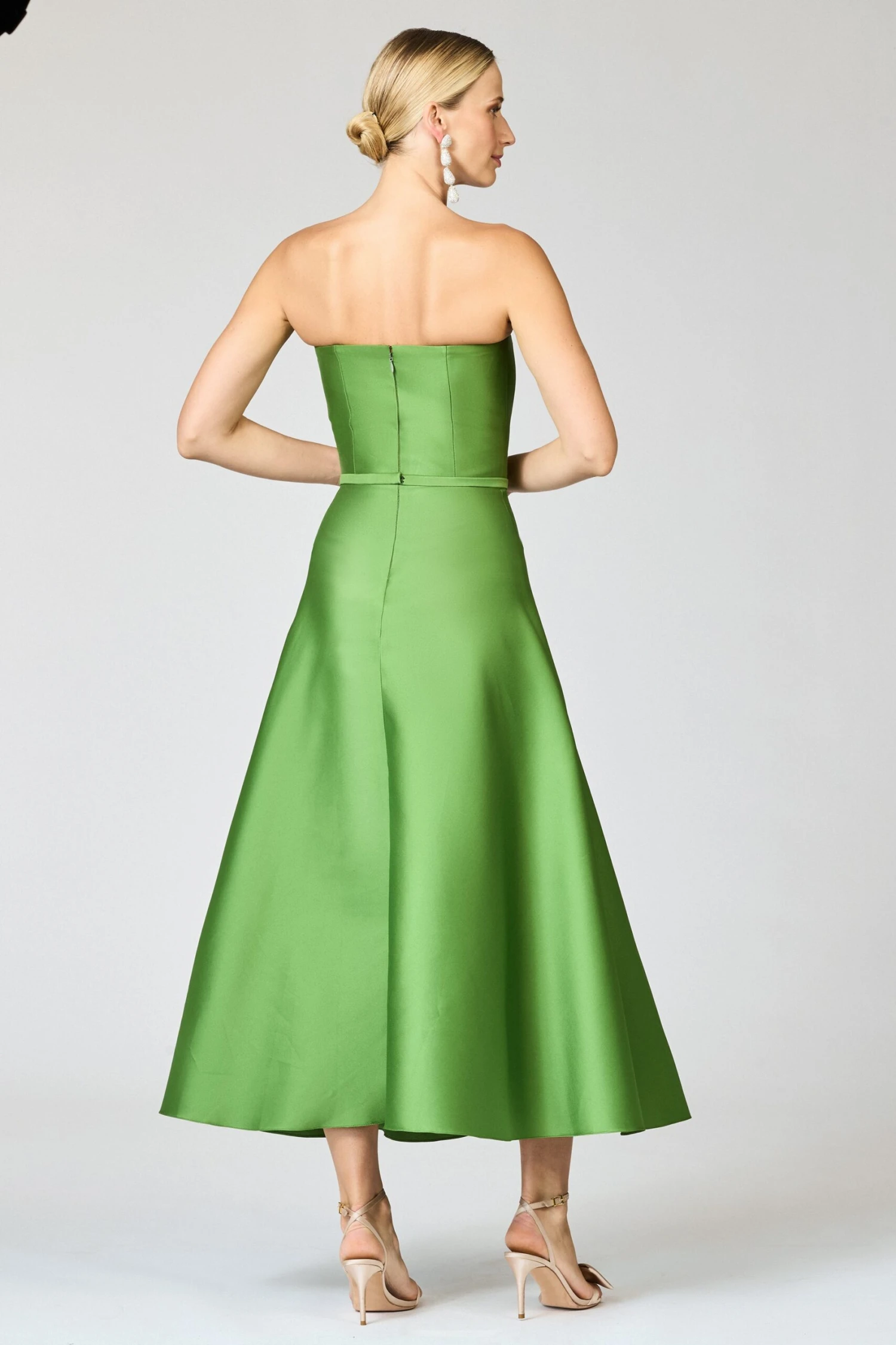 DARIAN DRESS - GREEN GARNET 5 DARIAN DRESS - GREEN GARNET - Image 3